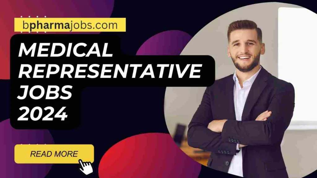 Medical Representative MR Jobs for freshers