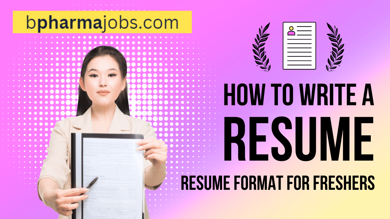 Resume Format for Freshers