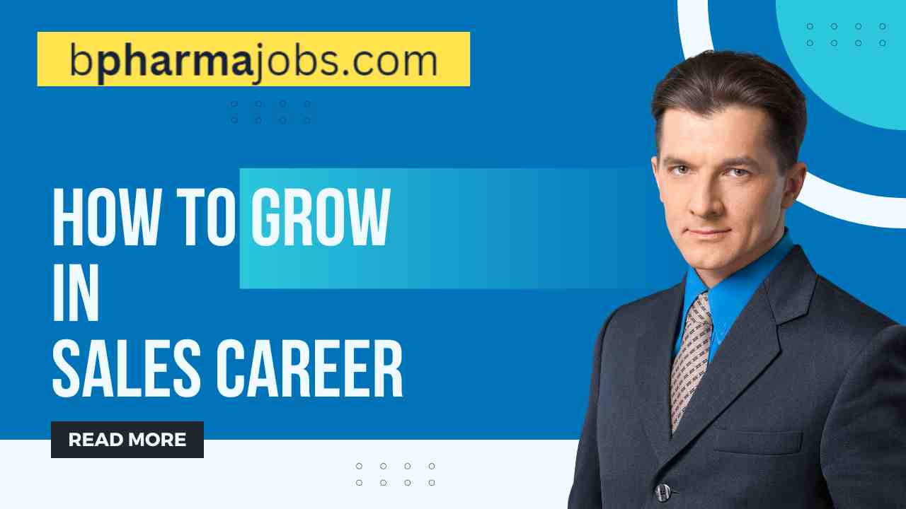 How to grow in sales career