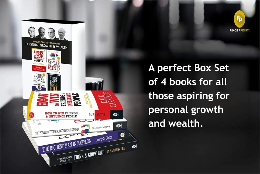 World�s Greatest Books For Personal Growth & Wealth (Set of 4 Books) : Perfect Motivational Gift Set [Paperback] Dale Carnegie; Napoleon Hill; Dr. Joseph Murphy and George S. Clason